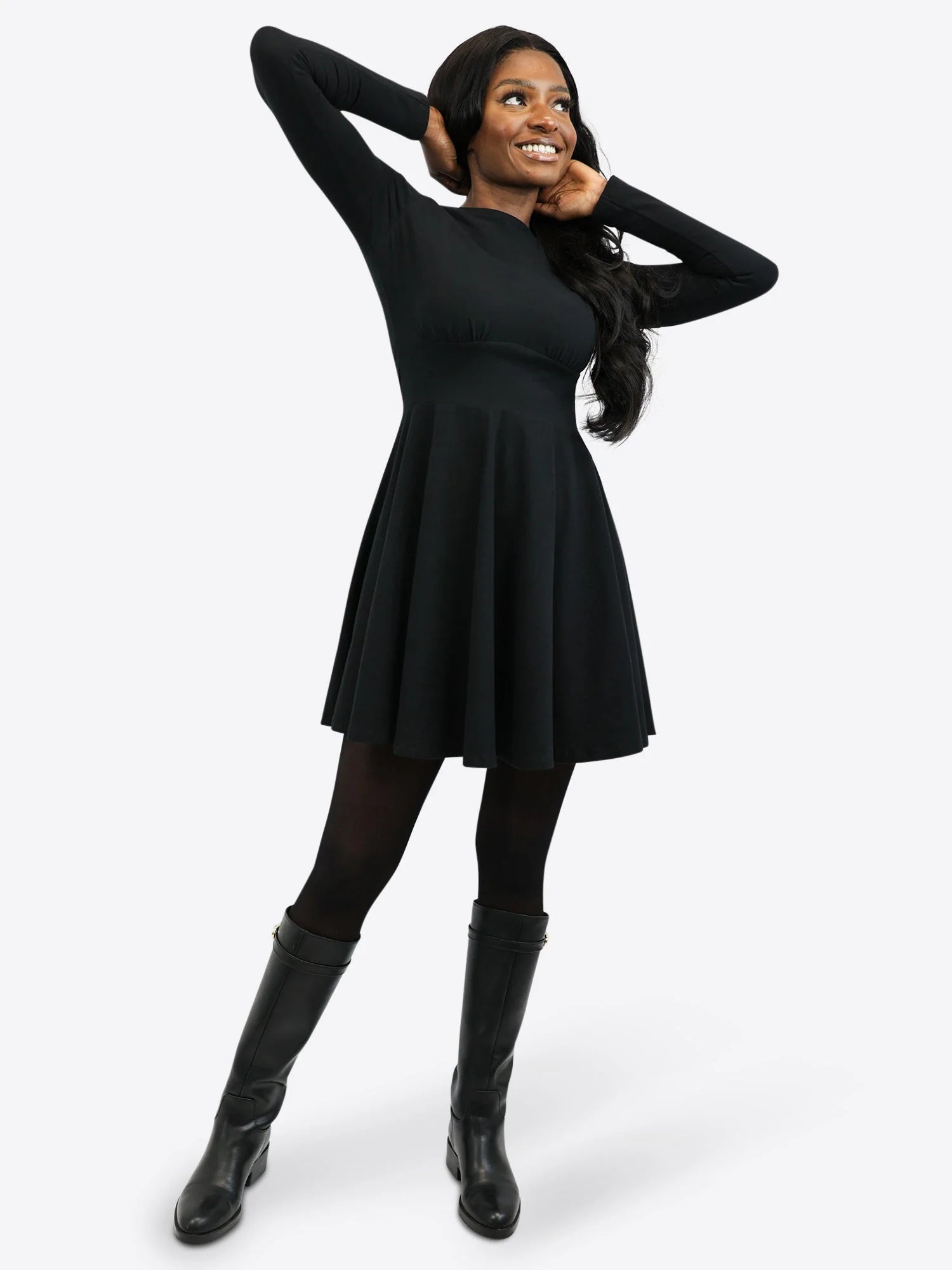 Robe noire élégante
